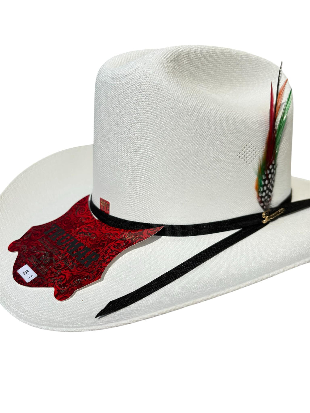 Sombrero Vaquero Blanco Tipo Panter Belico 150x Trumar Hats