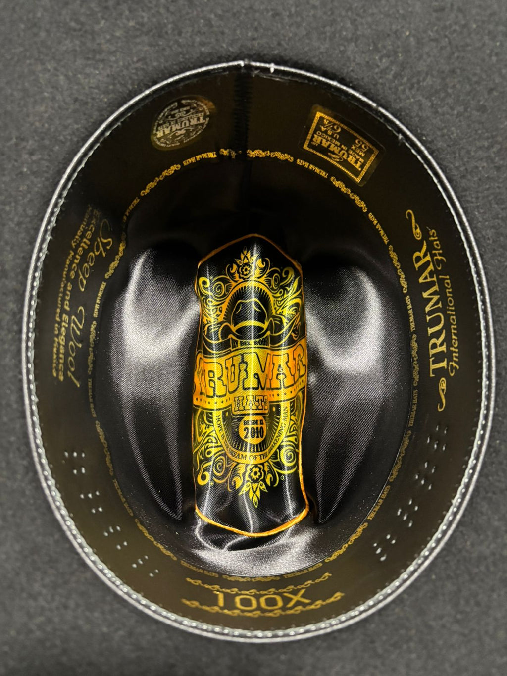 Texana Lana Boliviana 100x Modelo Americana Trumar Hats