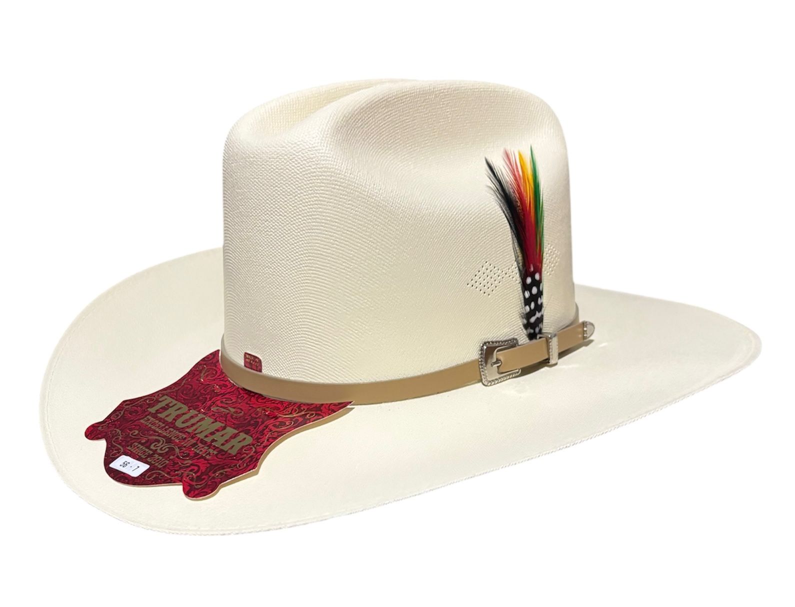 Sombrero Vaquero Estilo Sinaloa 150x Clásico Toquilla Color Arena
